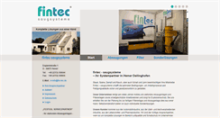Desktop Screenshot of fin-tec.de